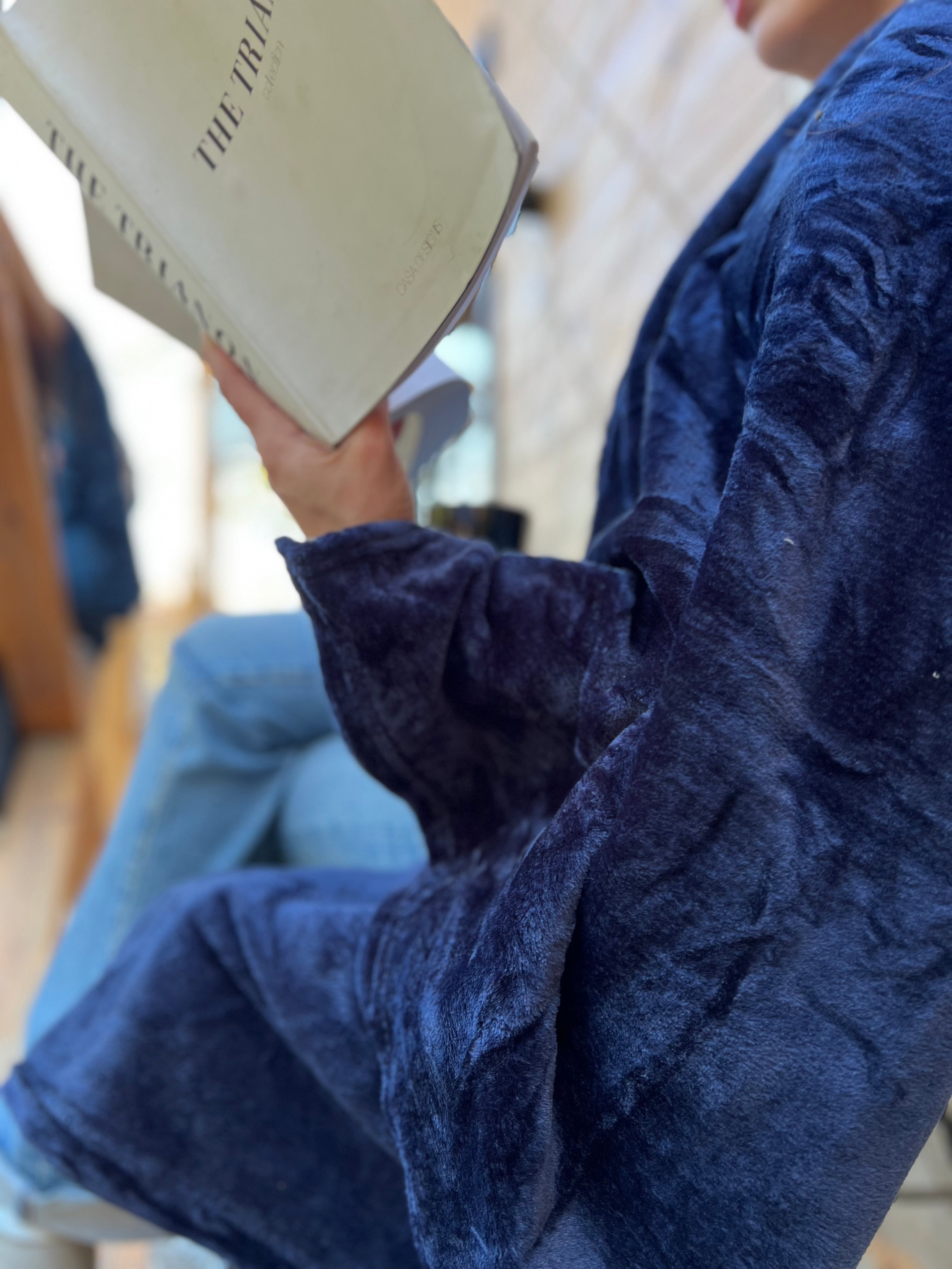 Velvet Sapphire Blanket