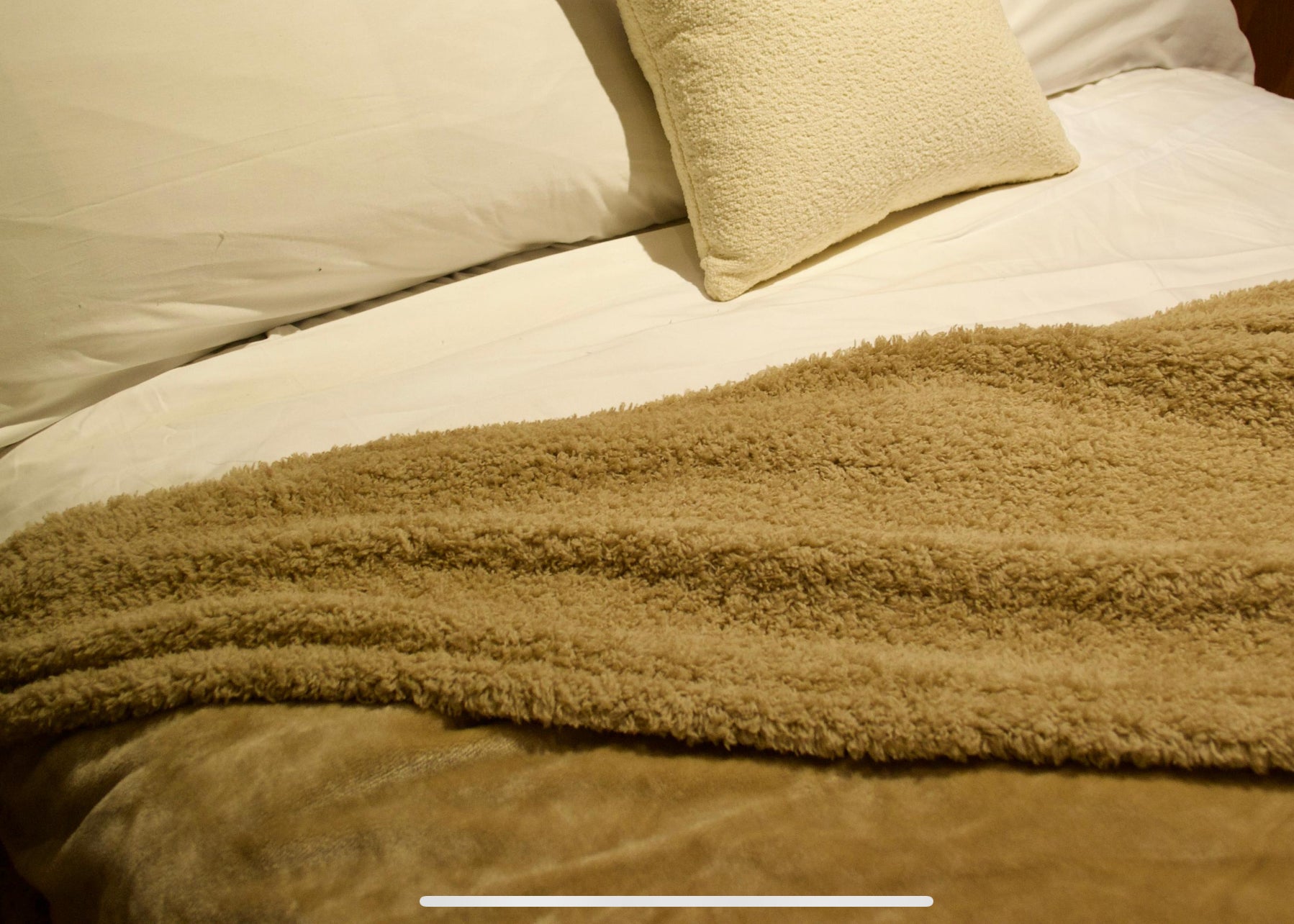 The Cloud Nine Flannel Sherpa Blanket