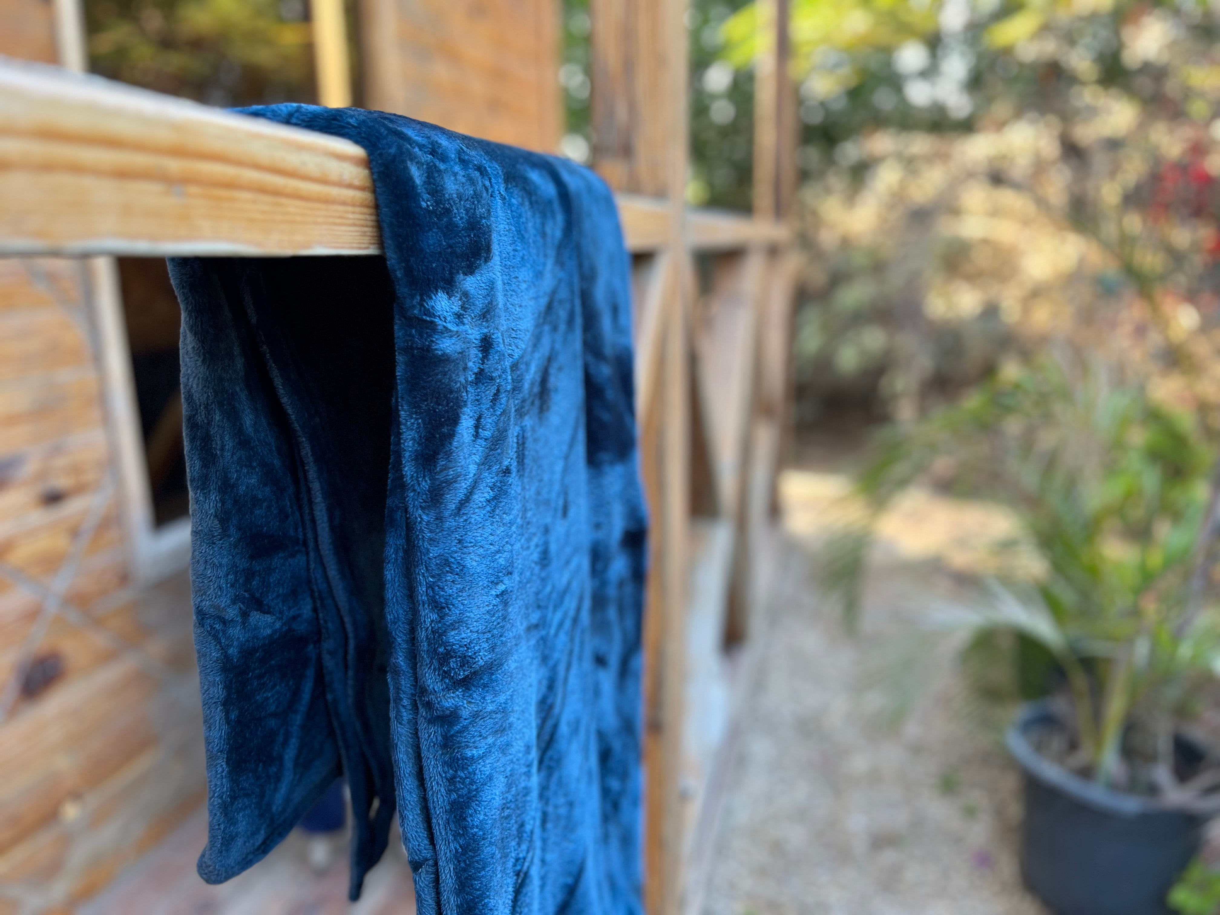 Velvet Sapphire Blanket