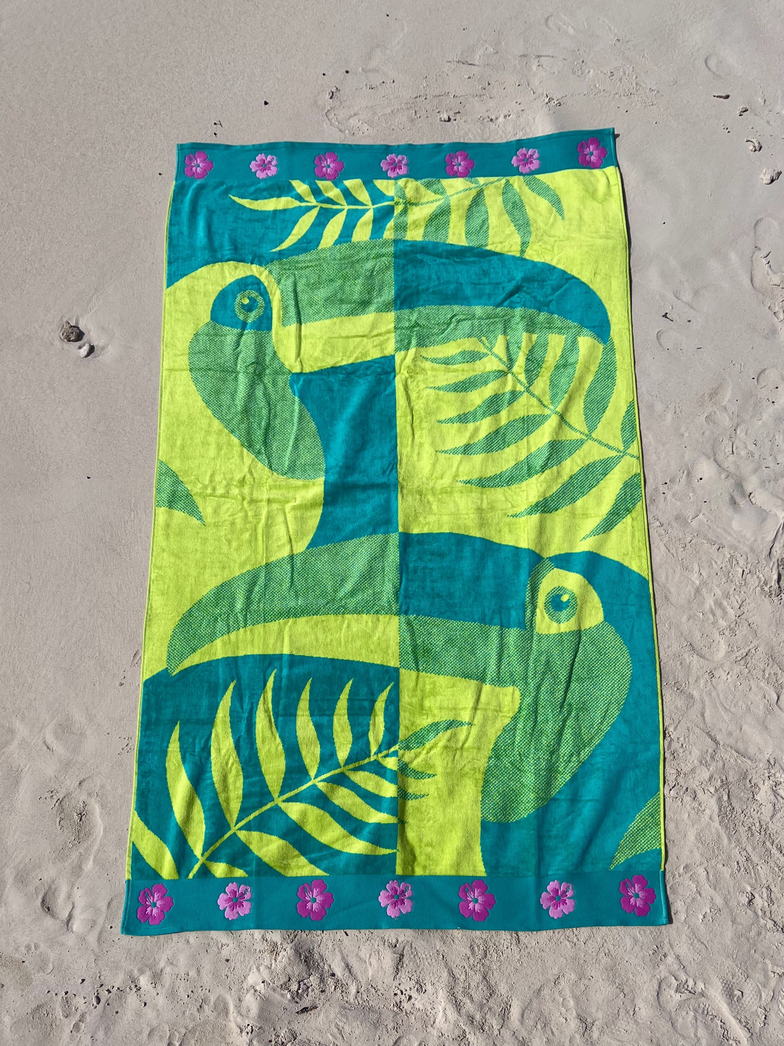 Toucans Premium Beach Towel
