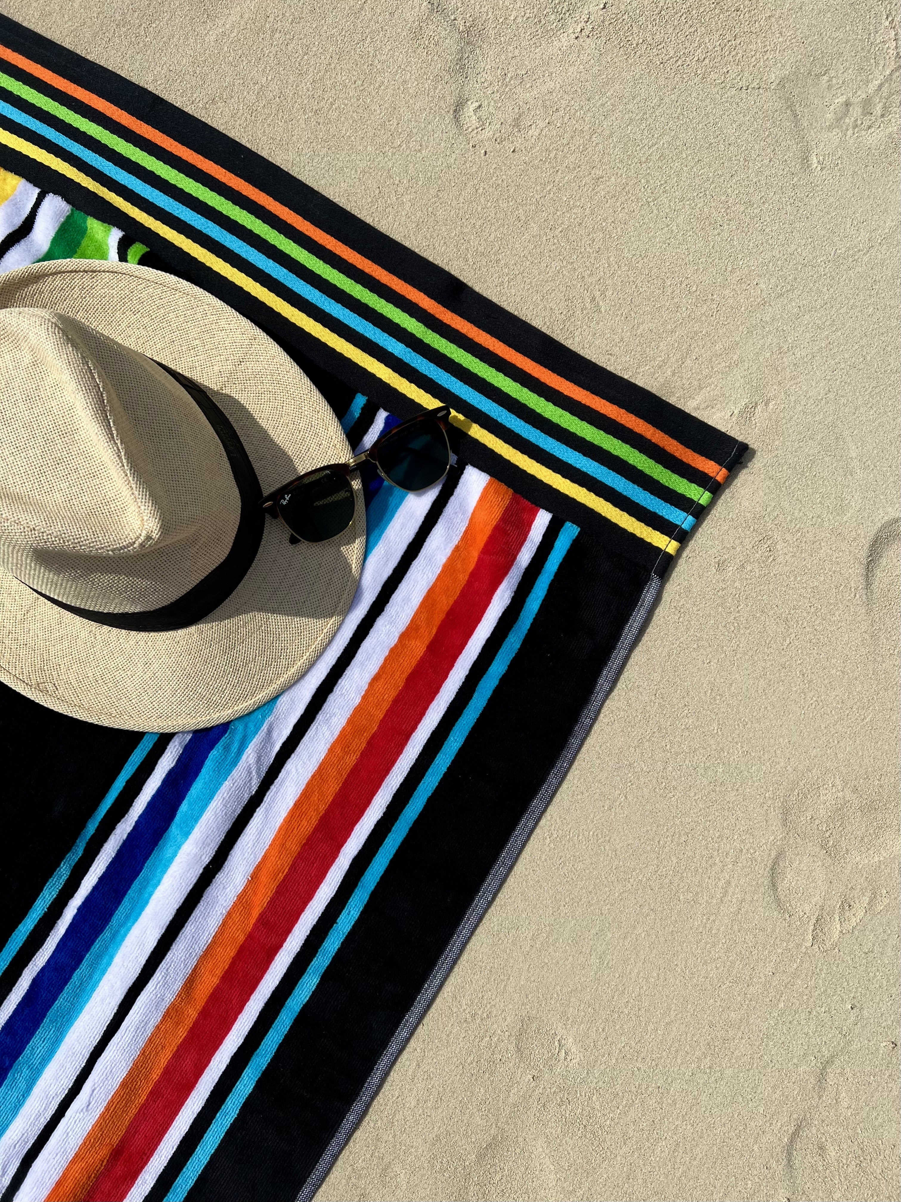 Midnight Mirage Premium Beach Towel
